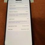 Mint Apple iPhone 15 - Unlocked, Black, 128 GB, A2846