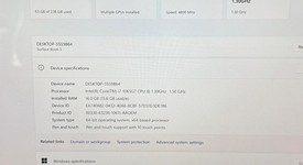 Good
													Microsoft Surface Book 3 - I7, 256 GB, 16 GB, 15", photo 1 of 8