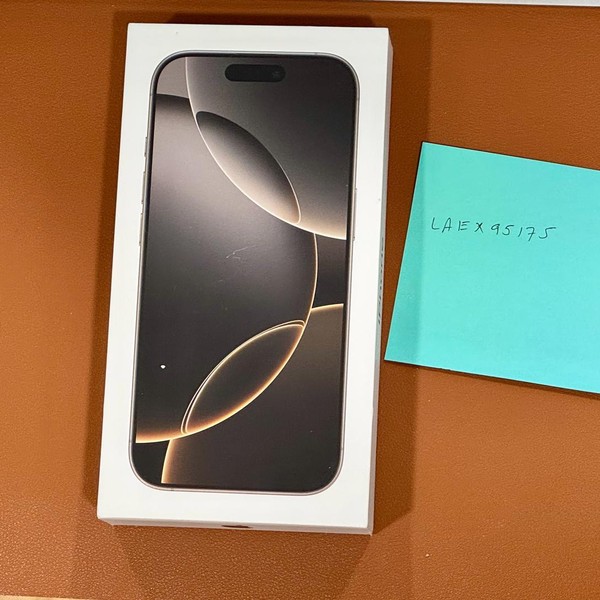 Apple iPhone 16 Pro - Unlocked, 128 GB, Natural, A3083