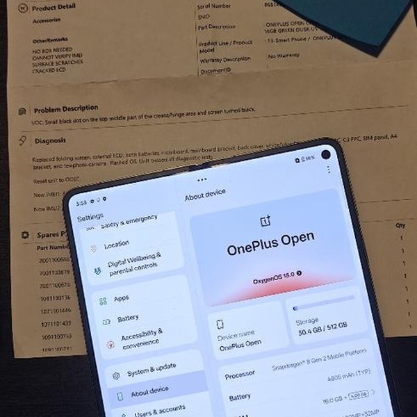 OnePlus Open - Unlocked, 512 GB, Green, 16 GB