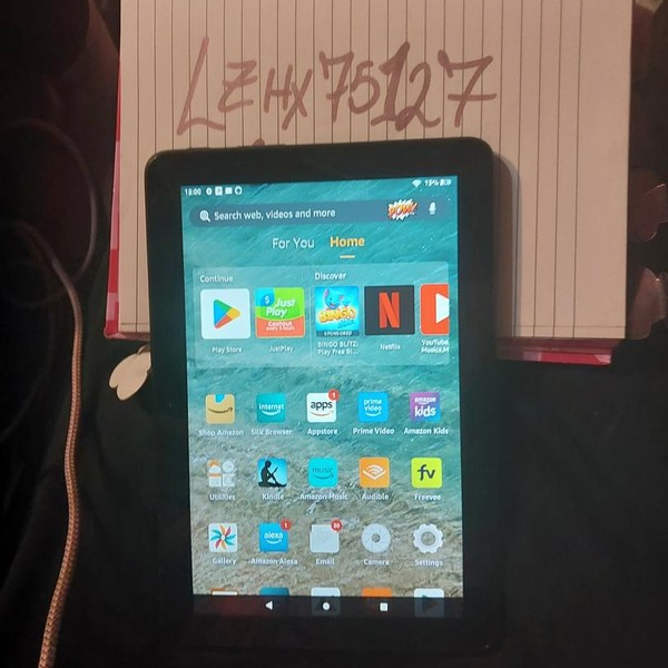 Amazon Fire HD 8 - Wi-Fi, 16 GB, Black