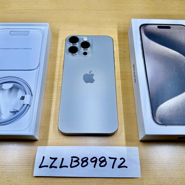 Apple iPhone 15 Pro Max - Unlocked, 512 GB, Natural, A2849