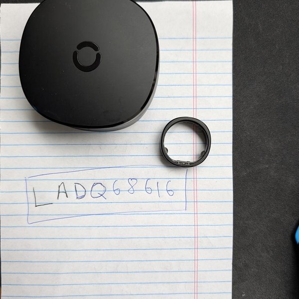 RingConn Smart Ring Gen 2 - Black, Size 13