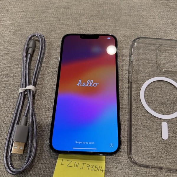 Apple iPhone 13 Pro Max - Unlocked, 128 GB, Sierra Blue, A2484