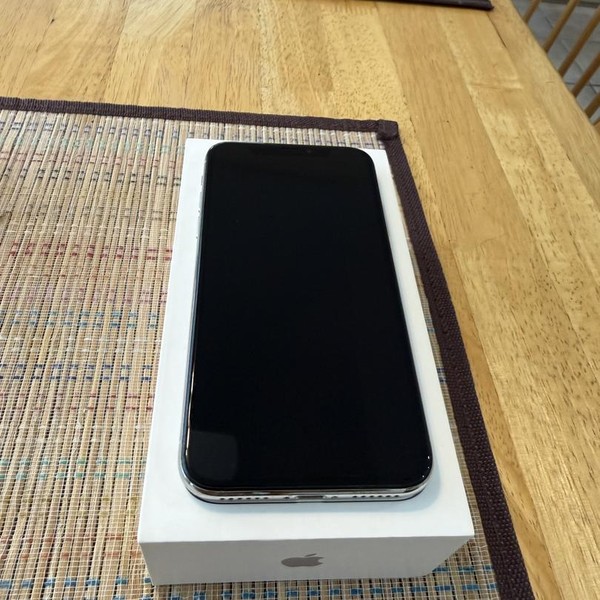 Apple iPhone X - Unlocked, 256 GB, Silver, A1865