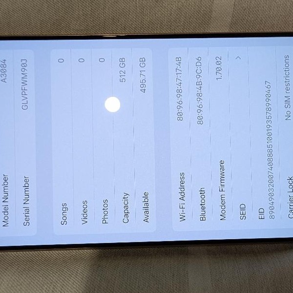 Apple iPhone 16 Pro Max - Unlocked, 512 GB, Desert, A3084