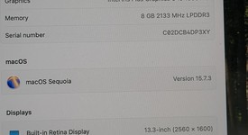 Fair
													MacBook Pro 2020 - 13" - I5, Gray, 256 GB, 8 GB, photo 3 of 13