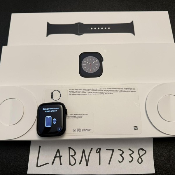 Apple Watch Series 8 45mm - Midnight, A2771 - GPS, Aluminum