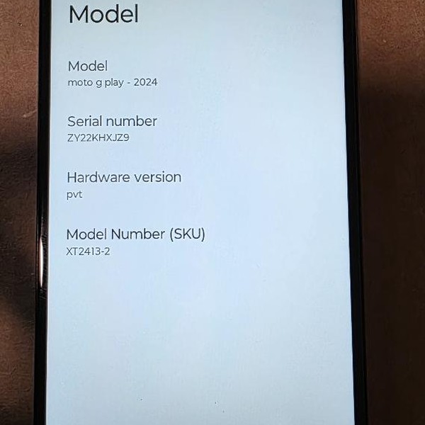 Moto G Play (2024) - Unlocked, 64 GB, Blue, 4 GB