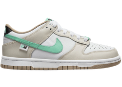 Nike Dunk Low Split Seam White Tan Mint (GS) for sale