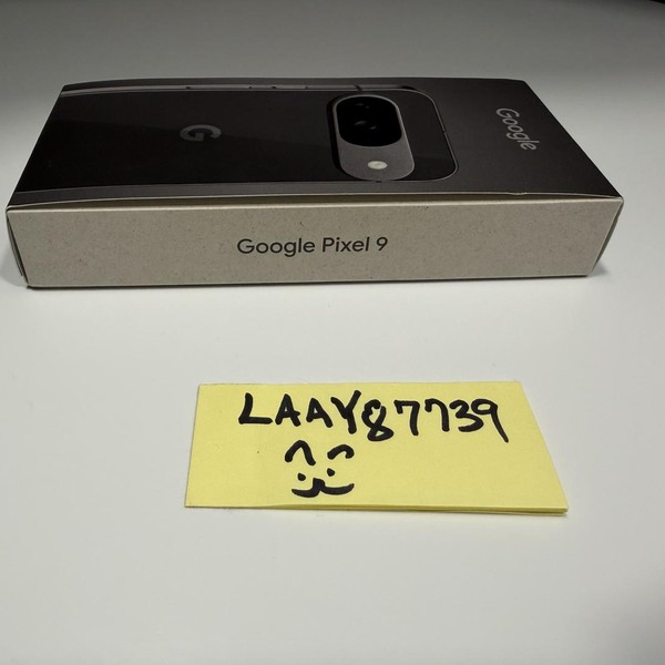 Google Pixel 9 - Verizon, 128 GB, Obsidian, 12 GB, G2YBB