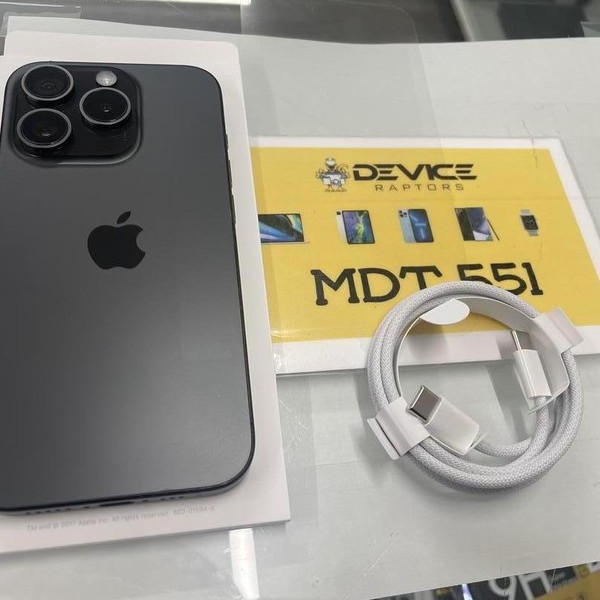 Apple iPhone 15 Pro - AT&T, 128 GB, Black, A2848