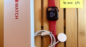 Good
													Apple Watch Series 7 45mm - Red, A2474 - GPS, Aluminum, photo 1 of 8