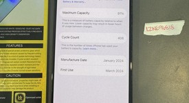 Good
													Apple iPhone 15 Pro - Unlocked, Black, 128 GB, A2848, photo 1 of 6