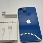 Good Apple iPhone 13 - Unlocked, Blue, 256 GB, A2482