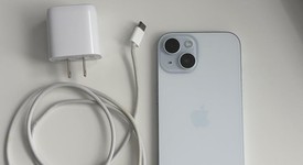 Mint
													Apple iPhone 15 - Unlocked, Blue, 128 GB, A2846, photo 1 of 14