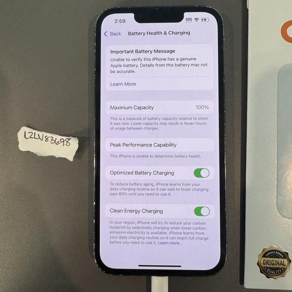 Apple iPhone 13 Pro - AT&T, 128 GB, Sierra Blue, A2483