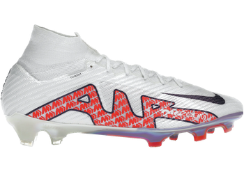 Nike Zoom Mercurial Superfly 9 Elite FG White Bright Crimson for sale
