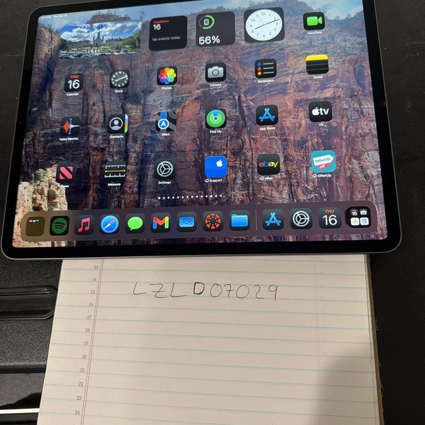 Apple iPad Pro 12.9 inch 4th Gen 2020 - Wi-Fi, 128 GB, Gray, A2229