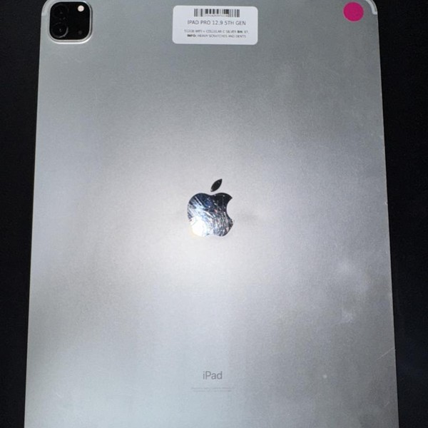 Apple iPad Pro 12.9 inch 5th Gen 2021 - Unlocked, 512 GB, Silver