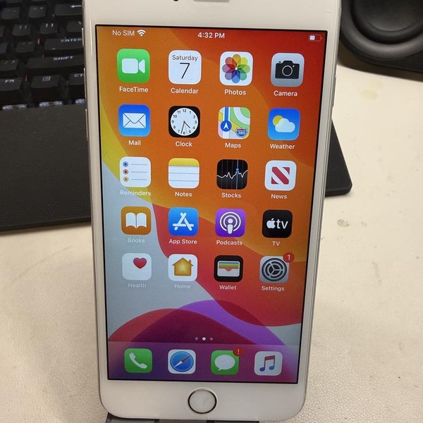 Apple iPhone 6S Plus - Unlocked, 16 GB, Silver, A1687