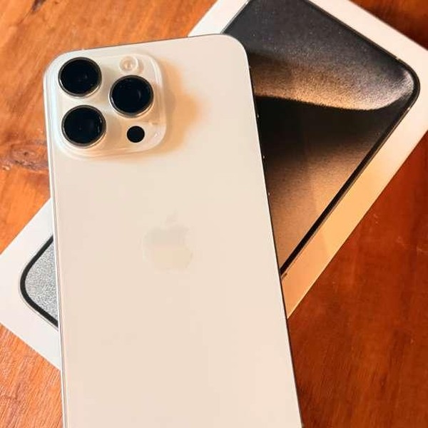 Apple iPhone 15 Pro Max - Unlocked, 256 GB, White, A2849