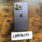 Good Apple iPhone 14 Pro - Unlocked, 128 GB, Purple, A2650