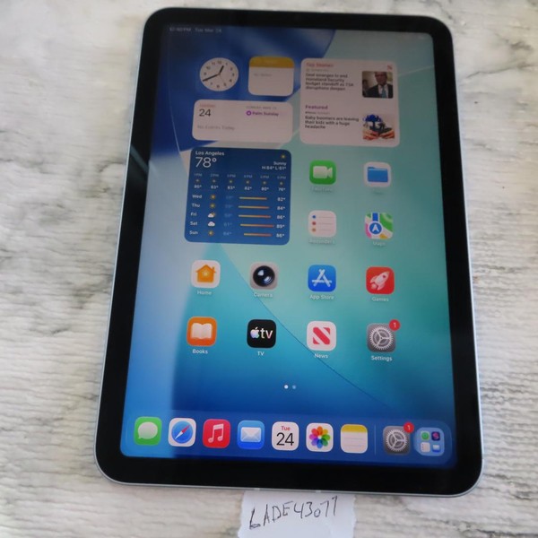 Apple iPad Mini 7th Gen - Unlocked, 128 GB, Blue, A2995