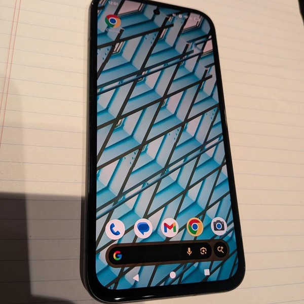 Google Pixel 8a - Unlocked, Obsidian, 128 GB, 8 GB, GKV4X, Sub-6 5G