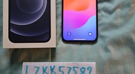 Good
													Apple iPhone 12 - Unlocked, Black, 64 GB, A2172, photo 1 of 2
