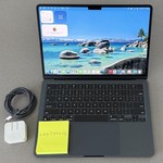 Good MacBook Air 2024 (M3) - 13 inch - 512 GB, Midnight, 8 GB, Apple M3, 8-core GPU