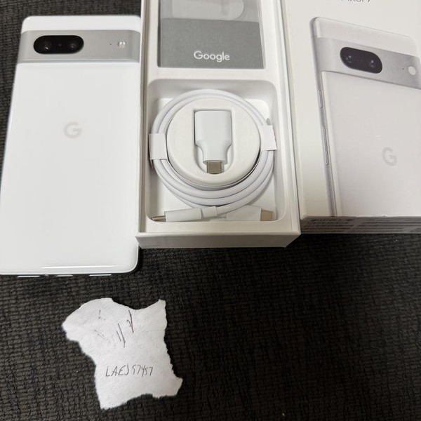 Google Pixel 7 - Verizon, 256 GB, Snow, 8 GB, GQML3, mmWave 5G