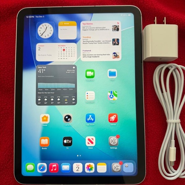 Apple iPad 10th Gen - Unlocked, 64 GB, Silver, A2757