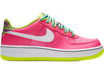 Nike Air Force 1 Low Pink Volt Aqua (GS) for sale