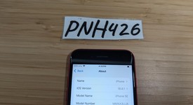 Fair
													Apple iPhone SE 3rd Gen 2022 - Unlocked, Red, 128 GB, A2595, photo 2 of 13