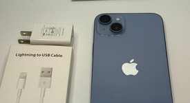 Good
													Apple iPhone 14 Plus - Unlocked, Blue, 128 GB, A2632, photo 4 of 5