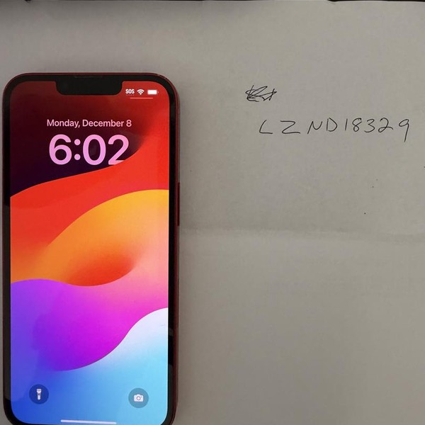 Apple iPhone 13 - Unlocked, 128 GB, Red, A2482