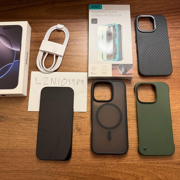 Apple iPhone 16 Pro - Unlocked, 256 GB, Black, A3083