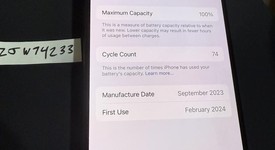 Good
													Apple iPhone 15 Pro - Unlocked, Black, 128 GB, A2848, photo 3 of 5