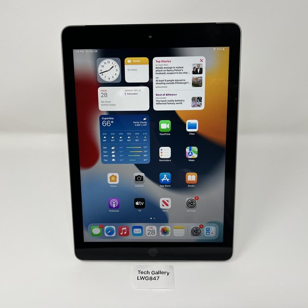 Apple iPad 6th Gen - Unlocked, 32 GB, Gray, A1954