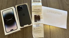 Good
													Apple iPhone 14 Pro Max - Unlocked, Black, 128 GB, A2651, photo 1 of 7