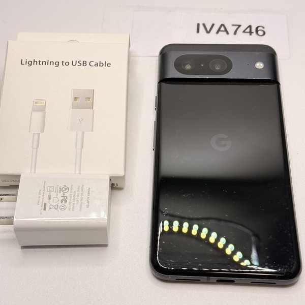 Google Pixel 8 - Unlocked Non-US, 128 GB, Obsidian, 8 GB, GZPF0