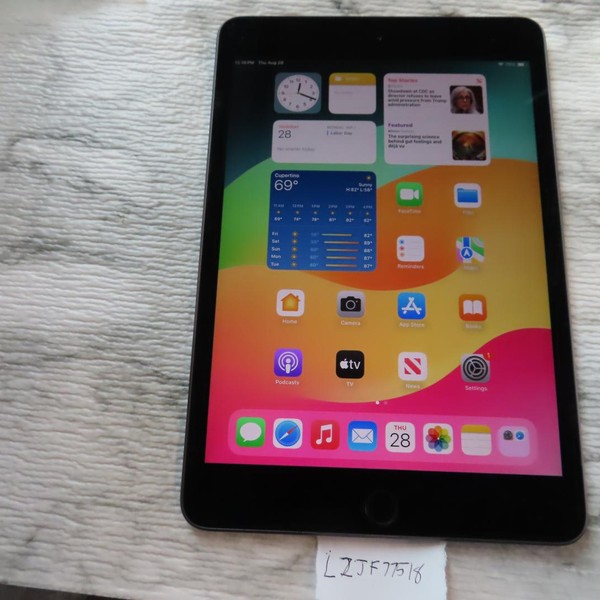 Apple iPad Mini 5th Gen - Unlocked, 64 GB, Gray