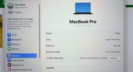 Mint
													MacBook Pro 2024 - 16" - Apple M4 Max 14-core, Space Black, 1 TB, 36 GB, photo 5 of 32