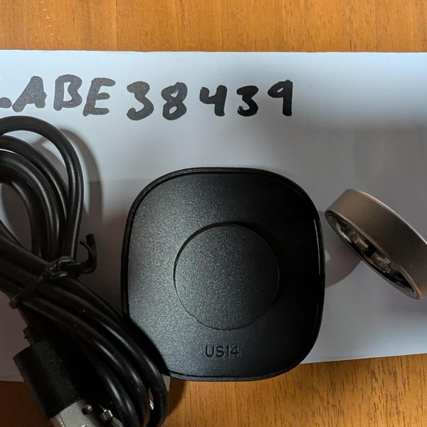 Oura Ring Gen 4 - Brushed Silver, Size 14