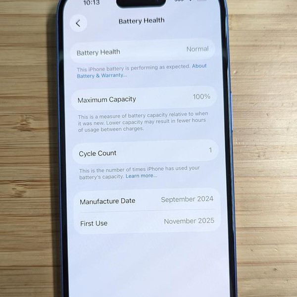 Apple iPhone 16 - Unlocked, 128 GB, Ultramarine, A3081