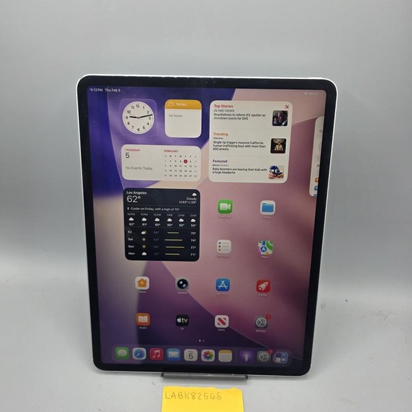 Apple iPad Pro 12.9 inch 3rd Gen 2018 - Unlocked, 512 GB, Silver, A2014