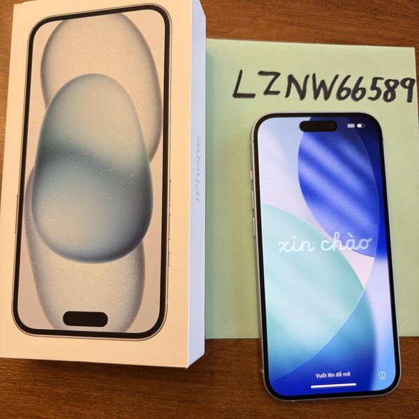 Apple iPhone 15 - Unlocked, 128 GB, Blue, A2846