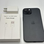 Good Apple iPhone 15 - Unlocked, 256 GB, Black, A2846