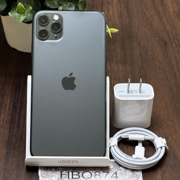 Apple iPhone 11 Pro Max - Unlocked, 256 GB, Green, A2161